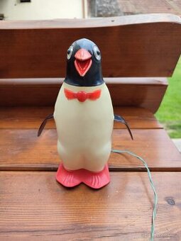 Retro hračka tučňáka