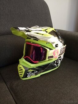 LS2 Fast Evo Mini + brýle Scott