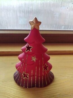 Vánoční stromeček na čajovou svíčku