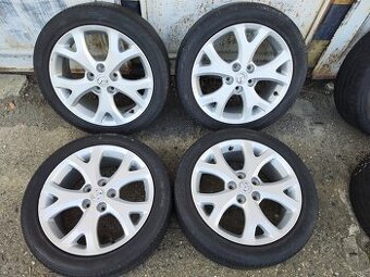 17"alu sada disků 5x114 origo Mazda 3 5 6 205/50
