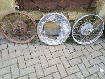 Kola Jawa 500 OHC 01, 00 šnek