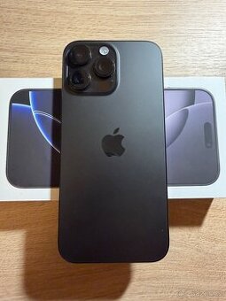 iPhone 16 Pro Max - 512 GB černý titan záruka 18.12.2026
