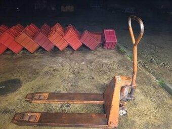 Paletový vozík - k opravě přetěsnění