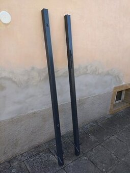 Plotové sloupky k vrátkům- Antracit