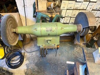 Dvojkotoučová leštička / bruska AEG