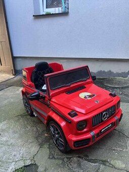 dětské elektrické auto mercedes s dálkovým ovládáním