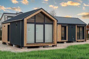 Nabídka projektu dvou modulového moderní mobilní domu