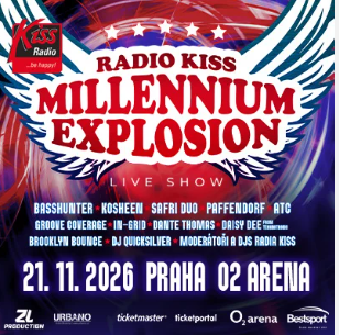 RADIO KISS MILLENNIUM EXPLOSION – LIVE SHOW 21.11. VIP patro