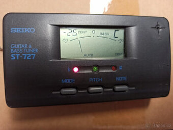 Kytarová a basová ladička SEIKO ST-727