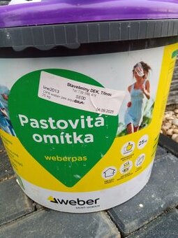 Fasádní omítka 25 kg bílá
