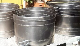 Vyvýšený záhon nerez kulatý