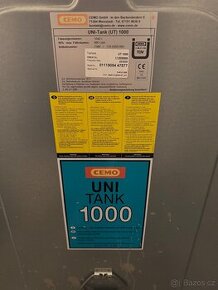 CEMO nádrž na naftu / LTO 1000 litrů UNI komplet