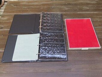 Alba - pořadače s listy na mince