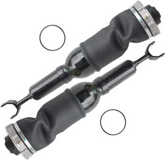 Přední tlumič s měchem na A6 Allroad C5