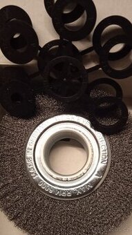 Kulatý kartáč Lessmann,nerezová ocel