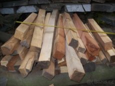 Ovocné dřevo na výrobu střenek k nožům, na rukojeti k nářadí