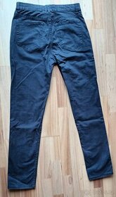 Společenské kalhoty ZARA, tmavě modré, vel. 36 (EU) - 1