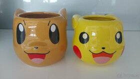 Pokemon Pikachu a Eevee hrnky - 1