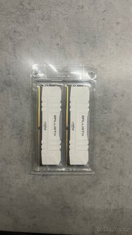 RAM Crucial Ballistix 2x8GB DDR4 3600MHz CL16, White RGB