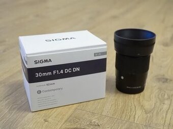 SIGMA 30 mm f/1,4 DC DN Contemporary pro Sony E