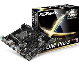 ASROCK 970M Pro3 - socket AM3+ CPU AMD - osmijádrový