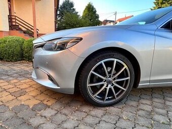 Litá kola 7,5J x19 5x114,3 ET45, pneu Michelin