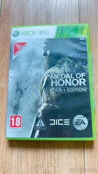 Prodám na xbox 360 hru Medal of Honor Tier 1 Edition