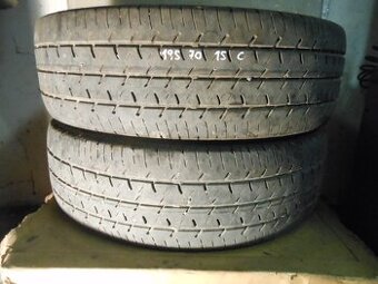 LETNÍ PNEU NA DODÁVKU BARUM VANIS 195/70R15 C