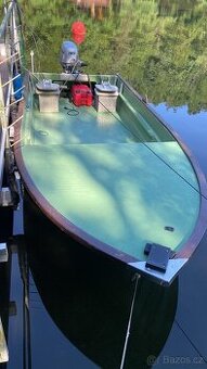 Loď Flexor s motorem Honda BF 30 včetně vozíku - 1