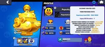 Brawl Stars účet