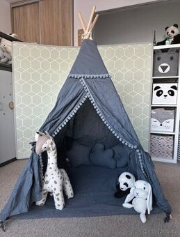 Dětský stan Teepee Superior s doplňky