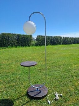 chromovaná stojanová lampa J. HALABALA - 1