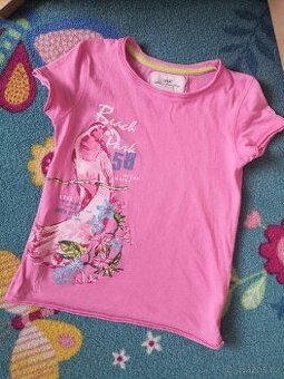 Tričko s pavem H&M 110