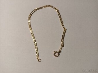 Prodám zlatý náramek 14k/585