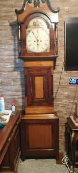 Anglické starožitné podlahové hodiny . 1830-50 super cena