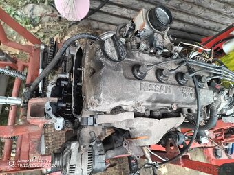 Prodám motor Nissan Micra K11 spíše na díly