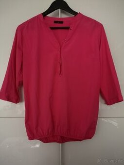 Společenská lehká košile halenka růžová vel 40 M