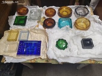 Retro - Popelníky - Sklo - Mix...