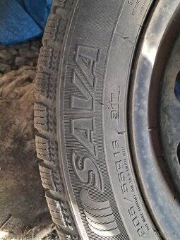 VW GOLF 4 disky + zimní pneu 205/55R16