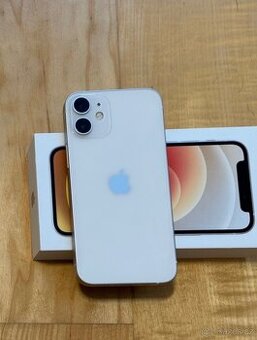 iPhone 12 Mini White BATERIE 100% TOP