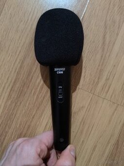 Mikrofon Shure C606 + 5m XLR/Jack kabel