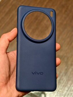 Vivo X200 Pro - originální silikonové modré pouzdro