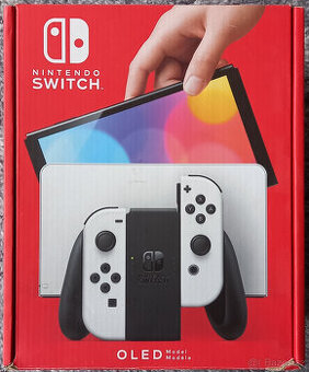 Nintendo Switch OLED White - REZERVACE