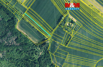 Prodej pole, 1032 m², Veverská Bítýška