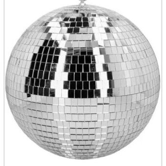 Velká a malá diskotéková koule