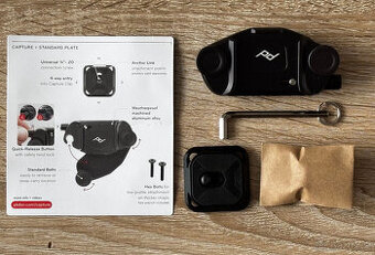 Držák Peak Design Capture Camera Clip (v3) černý