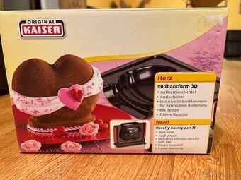 Forma na pečení 3D Srdce