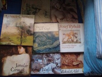 Malíři, sochaři - umění-Gogh,Aleš,Vinci,Michalangelo,Rybák