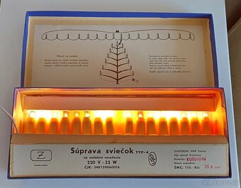 RETRO vánoční  světýlka