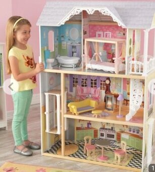 Domeček pro panenky Kidkraft Kaylee s výtahem